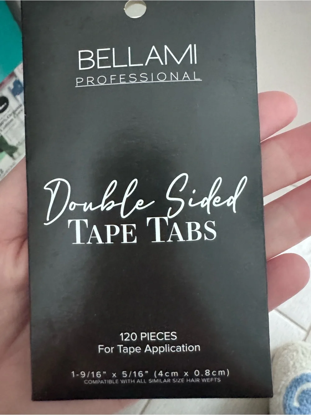 BELLAMI 22” Tape-In Human Hair Extensions – 3 Packs + Replacement Tape – Worn On